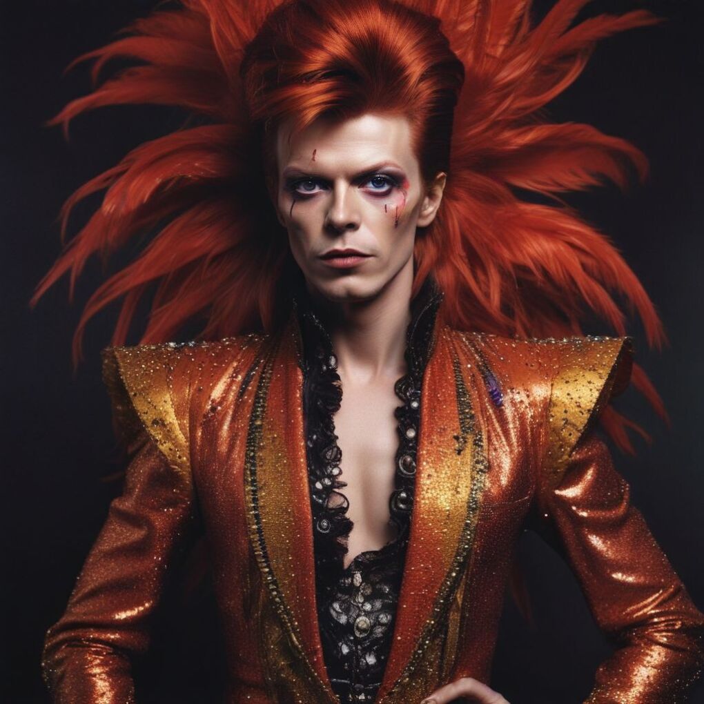 Glam Rock's Theatrical Flair