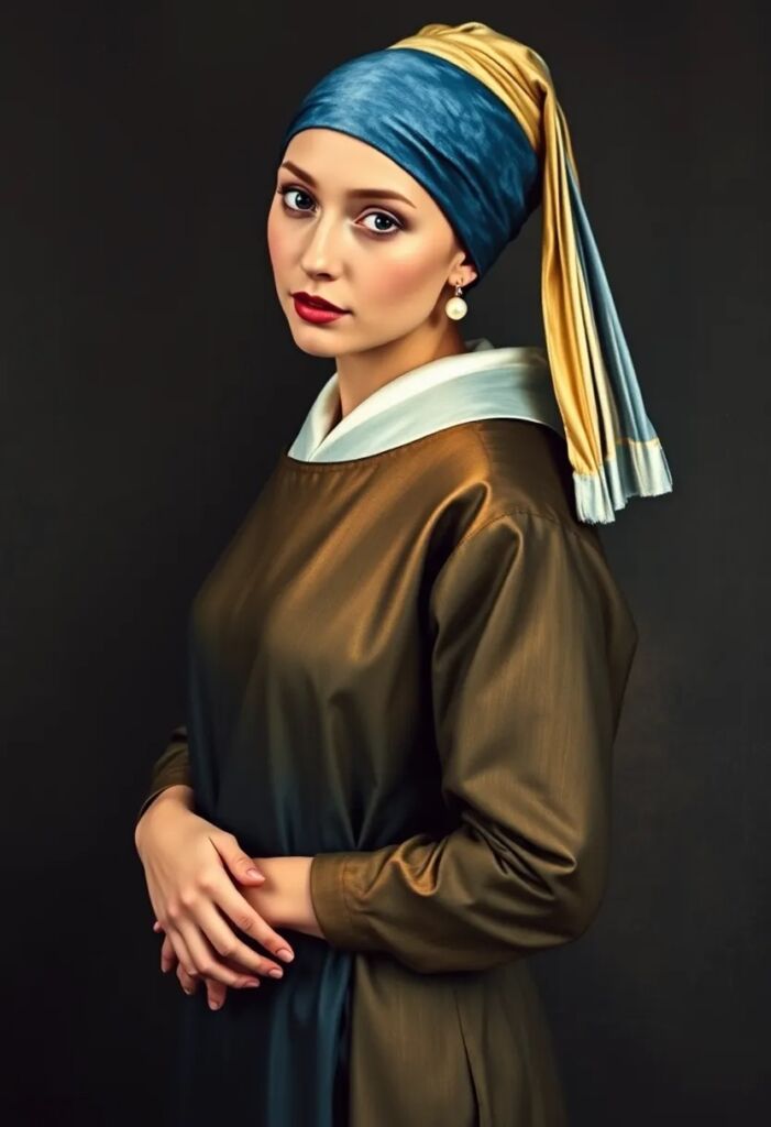1. The Girl with a Pearl Earring - Vermeer's Timeless Elegance