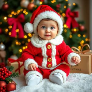 21 Cute Christmas Outfits for Babies This Holiday Season » Styling Outfits