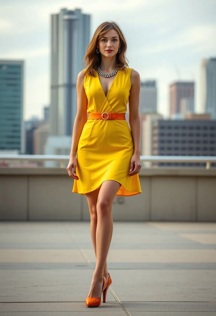 Leah Stein's yellow dress from The Devil Wears Prada