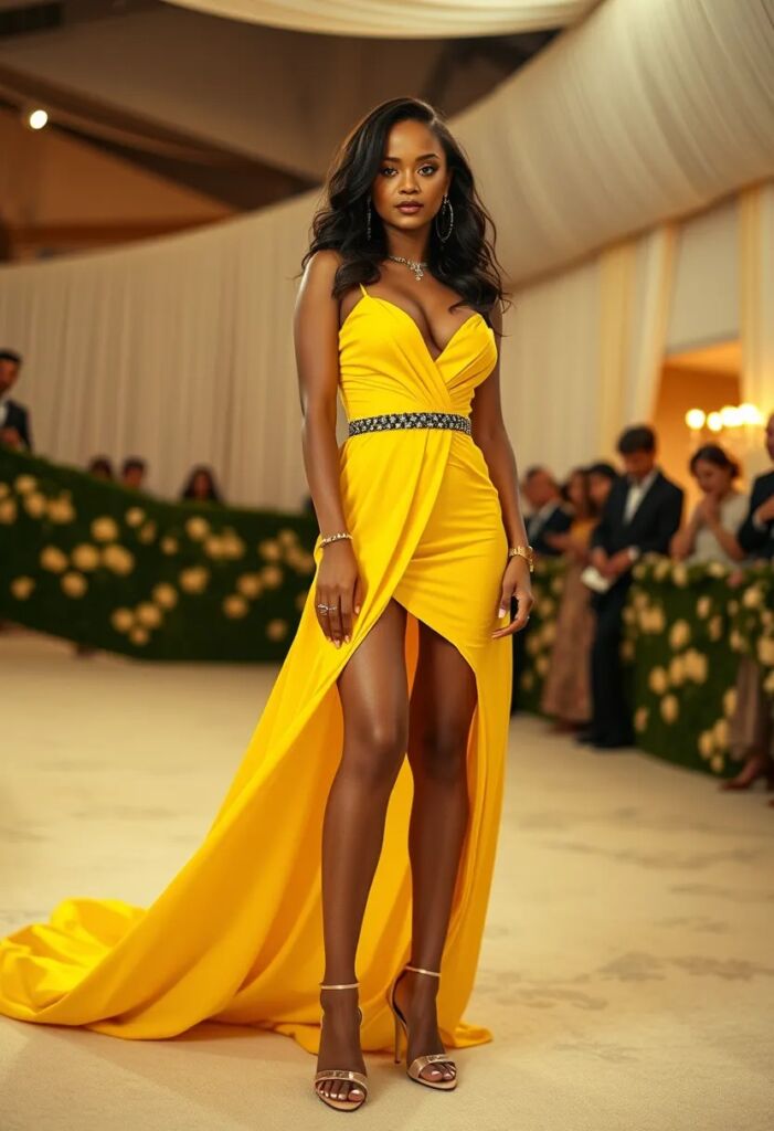 Rihanna's Yellow Dress From The Met Gala