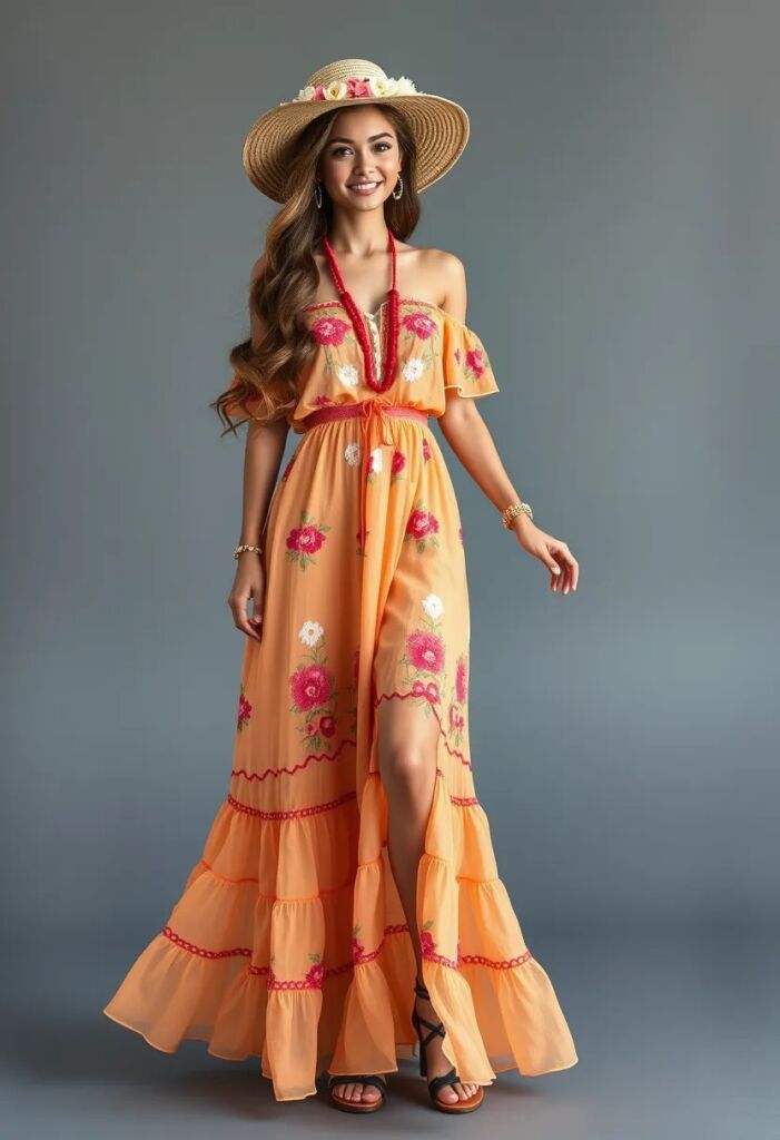 Boho Princess Maxi Effortlessly Ethereal