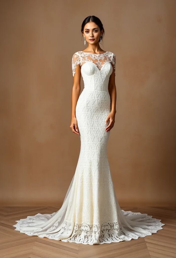 Lace Bridal Gown