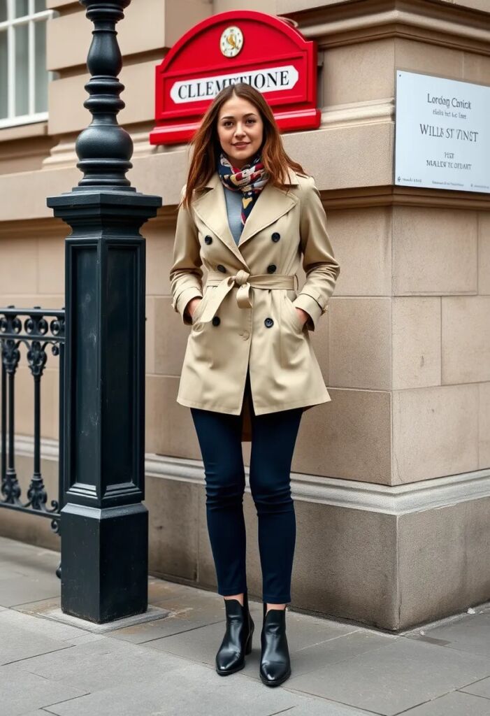 The Classic Trench & Tailored Trousers Combo