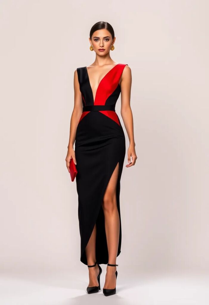 Bold Color Blocking Make a Vibrant Entrance