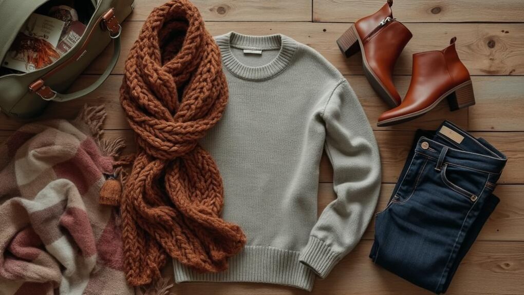 Cozy weekend travel essentials