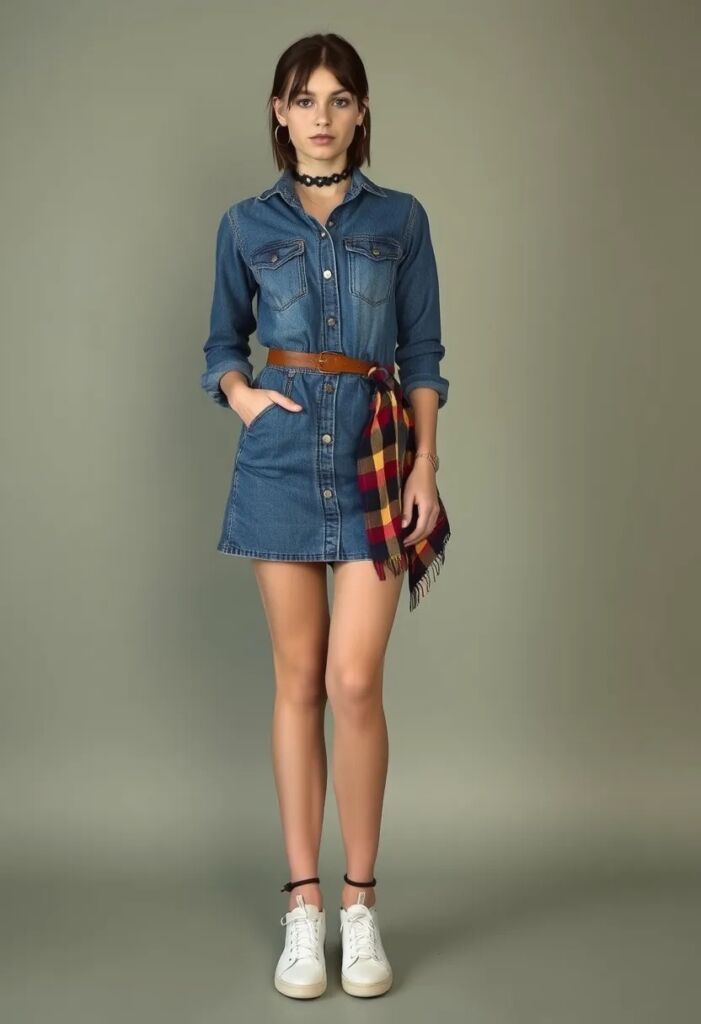Denim Dress Dynamo