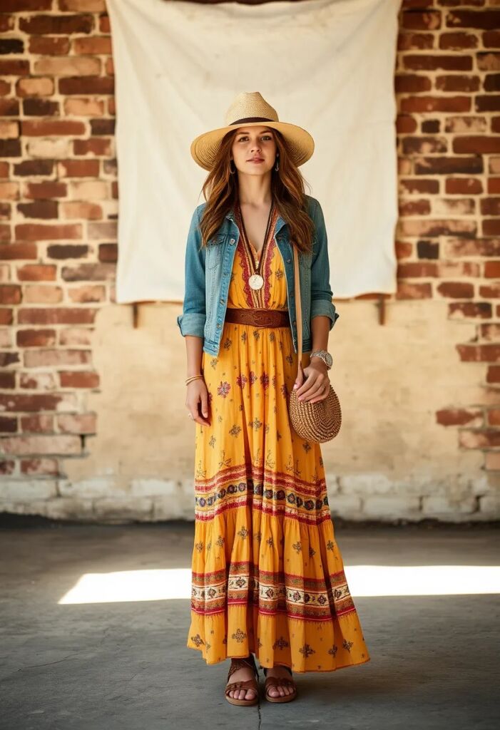 Effortless Bohemian Maxi Magic