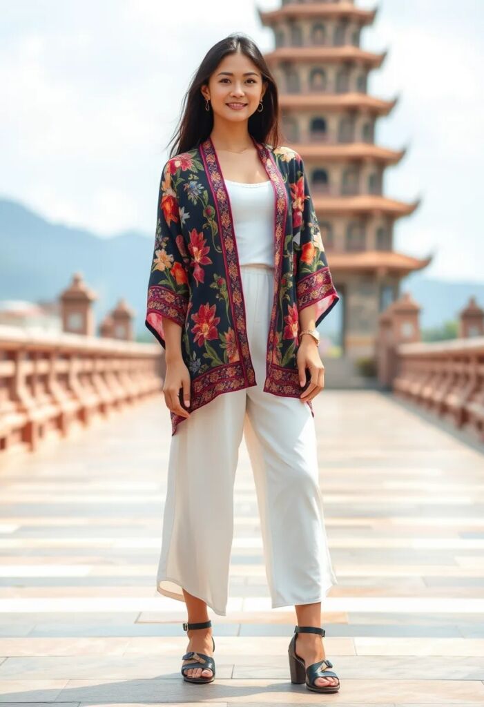 Kimono Jacket + Tank & Culottes
