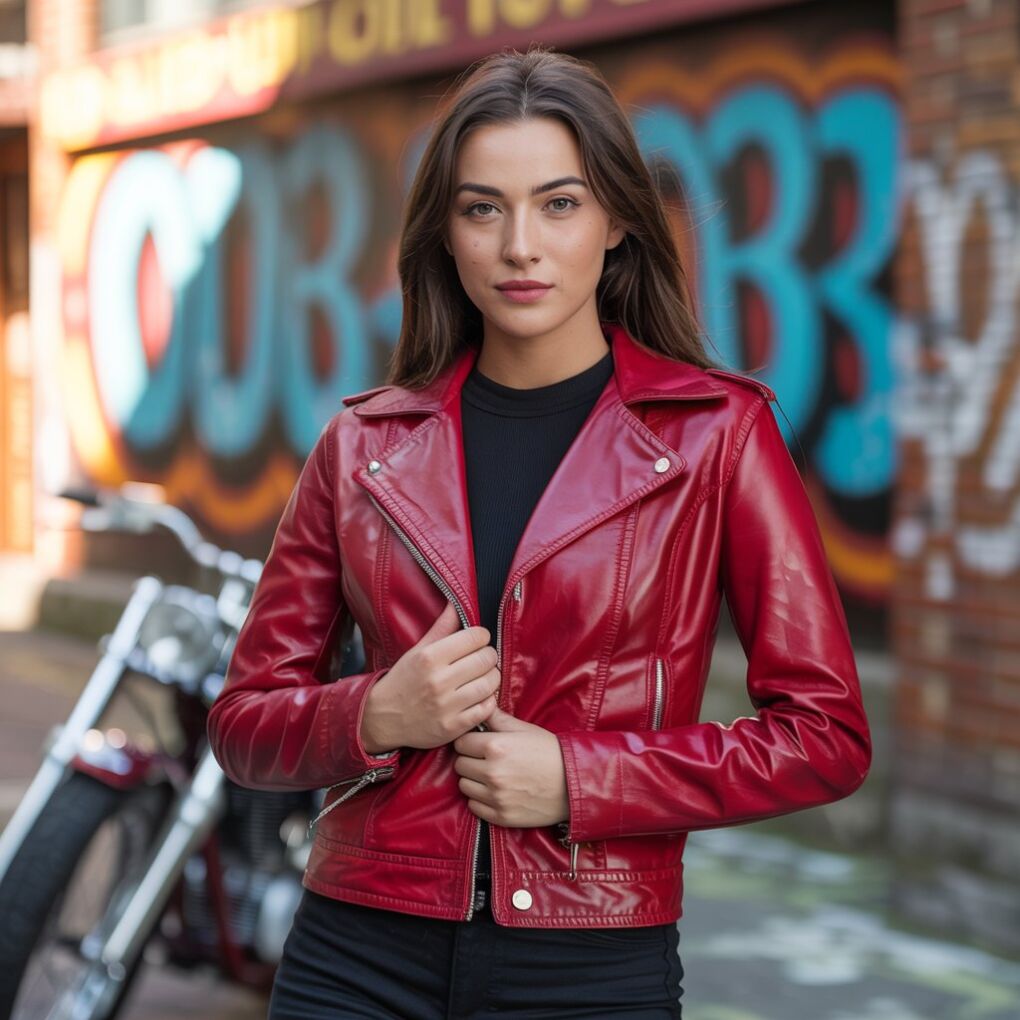 Complete Styling Tips for a Red Leather Jacket