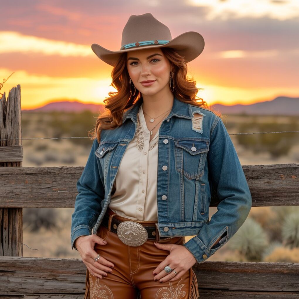 How to Dress as a Female Cowboy (Cowgirl Style with Flair)