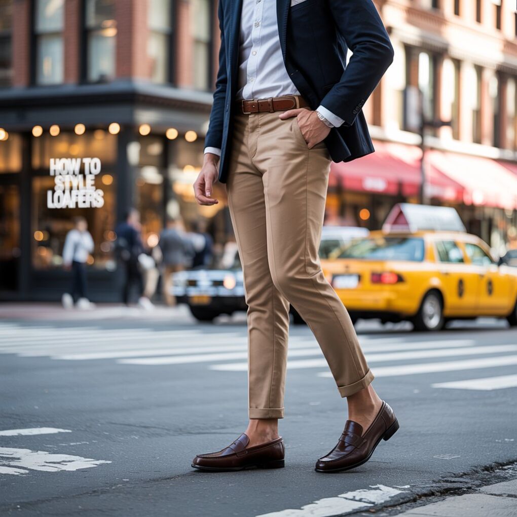 How to Style Loafers for Men