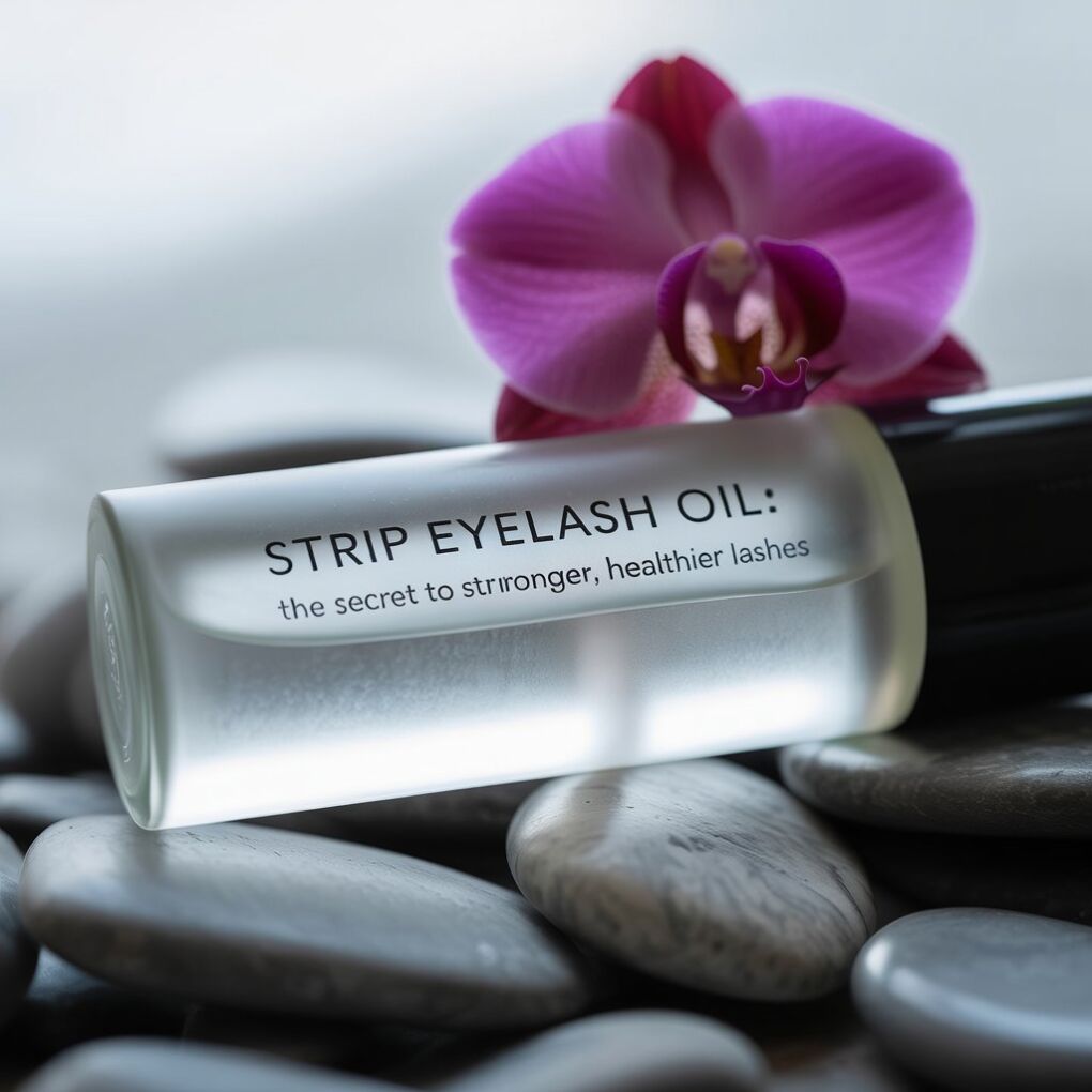 Just the Strip Eyelash Oil The Secret to Stronger, Healthier Lashes