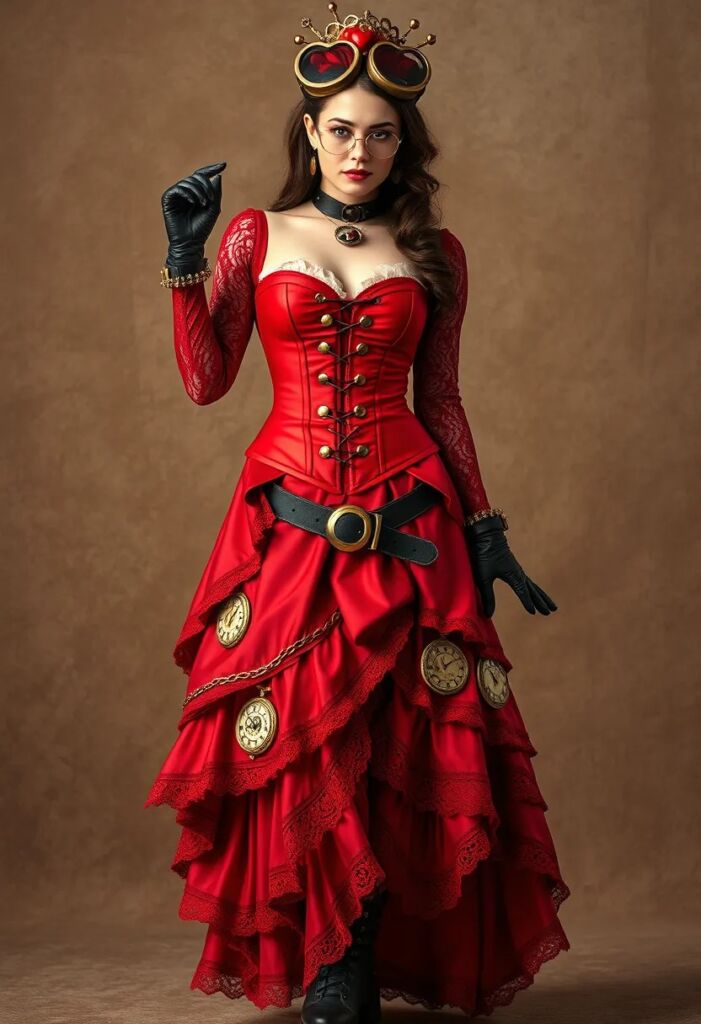 Steampunk Card Ruler