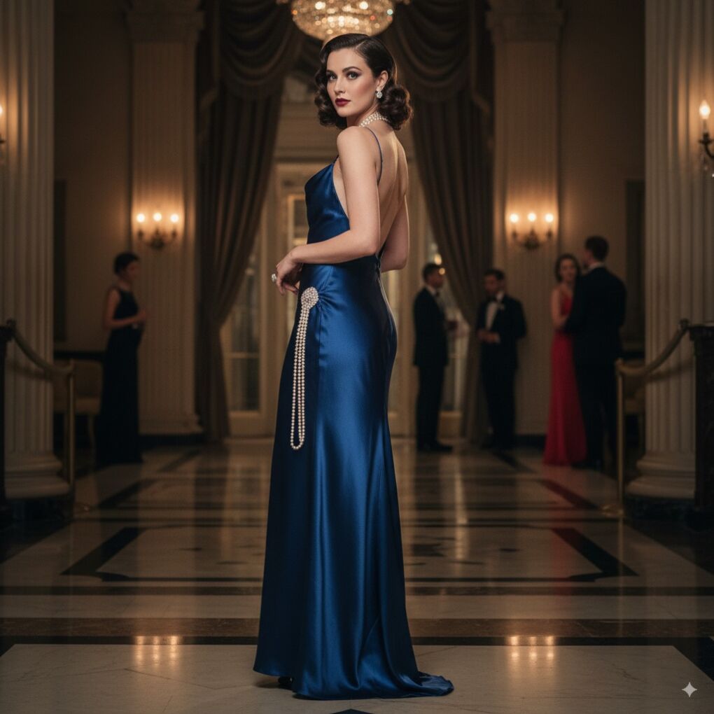 The Glamorous 1930s Bias-Cut Goddess