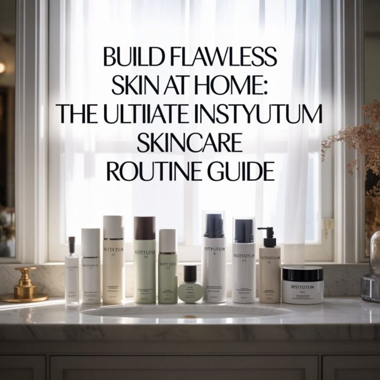 Build Flawless Skin at Home The Ultimate Instytutum Skincare Routine