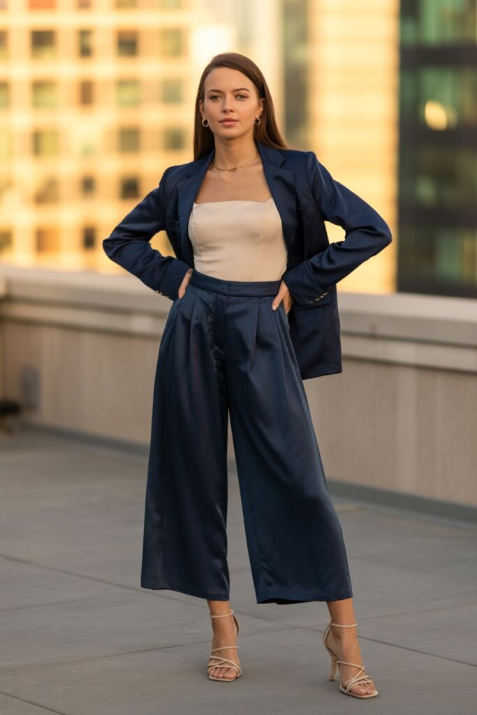 Culottes with Fitted Top