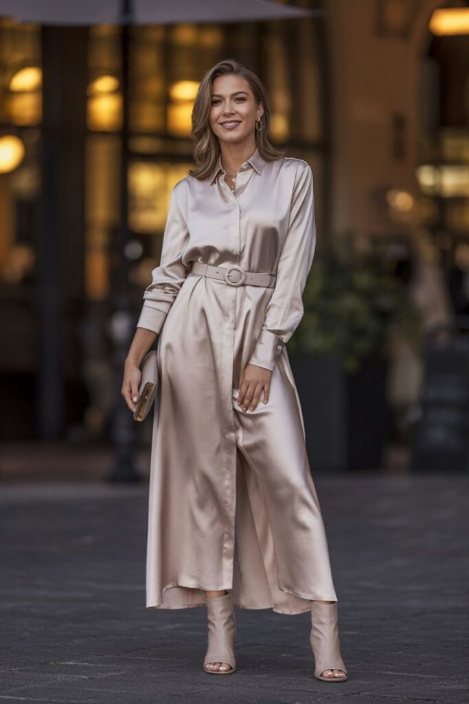 The Sophisticated Shirt Dress