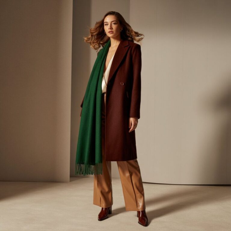 A Woman in Winter Clothing on a Rocky Coast · Free Stock Video