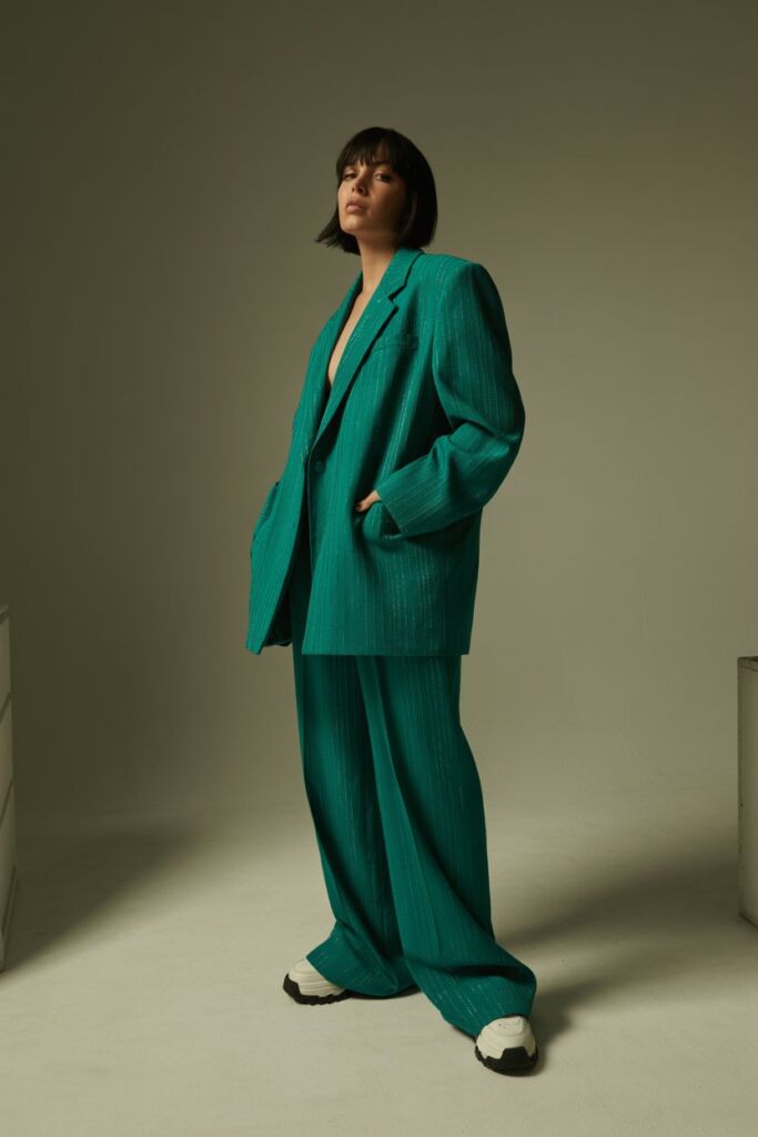 Billie Eilish’s Custom Hodakova Power Suit