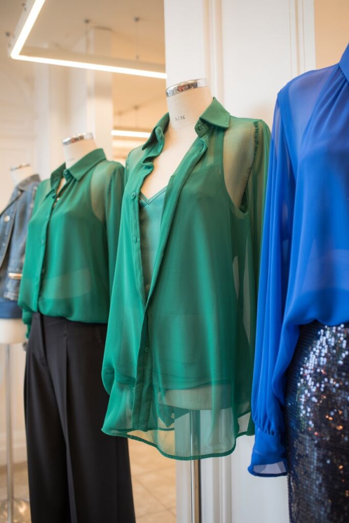 Chiffon Blouses for Evenings