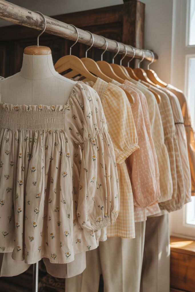 Cotton Peasant Blouses