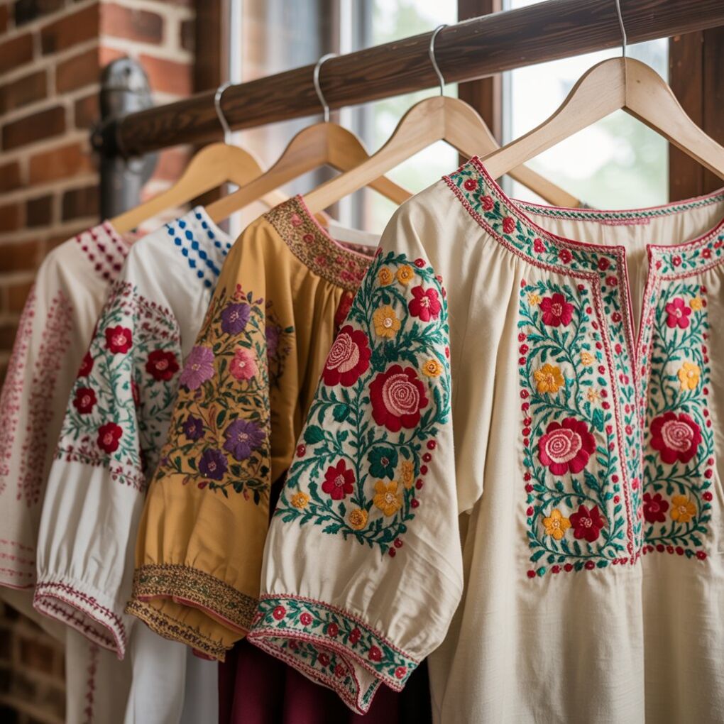 Embroidered Blouses