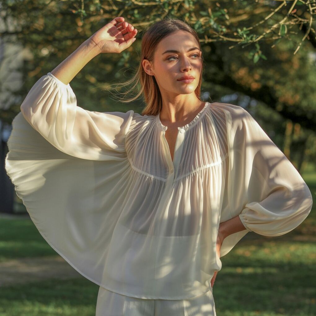 Flowy Blouses Styles, Styling Tips