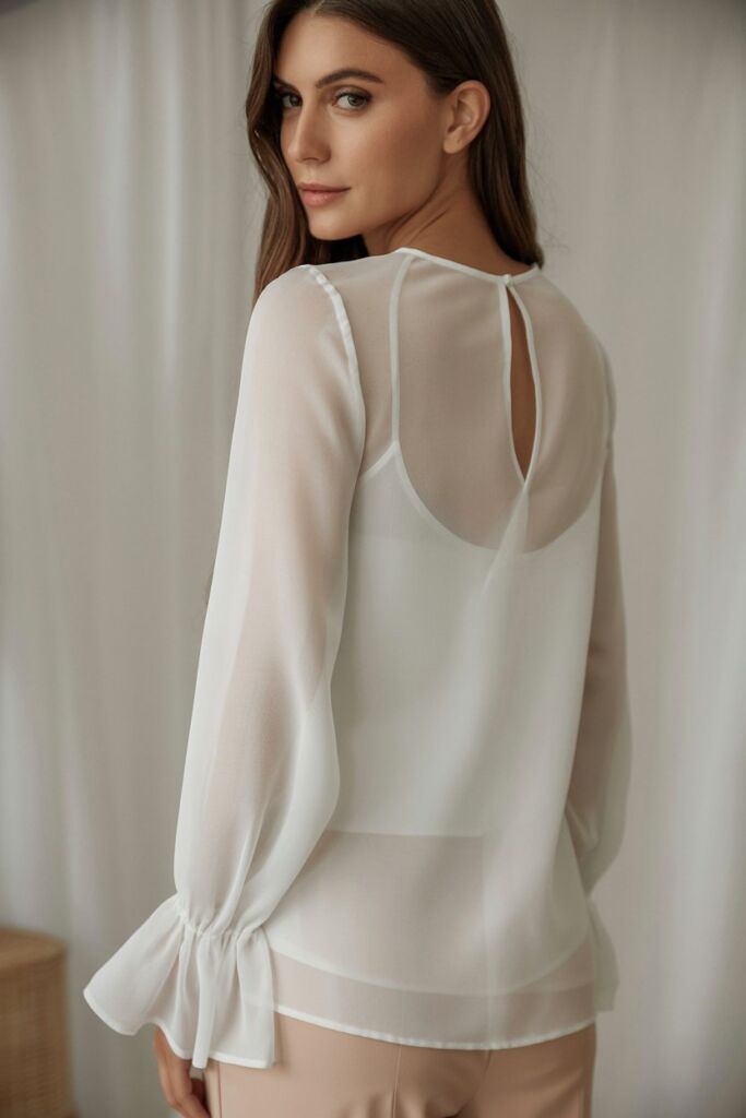 Flowy Chiffon Blouse