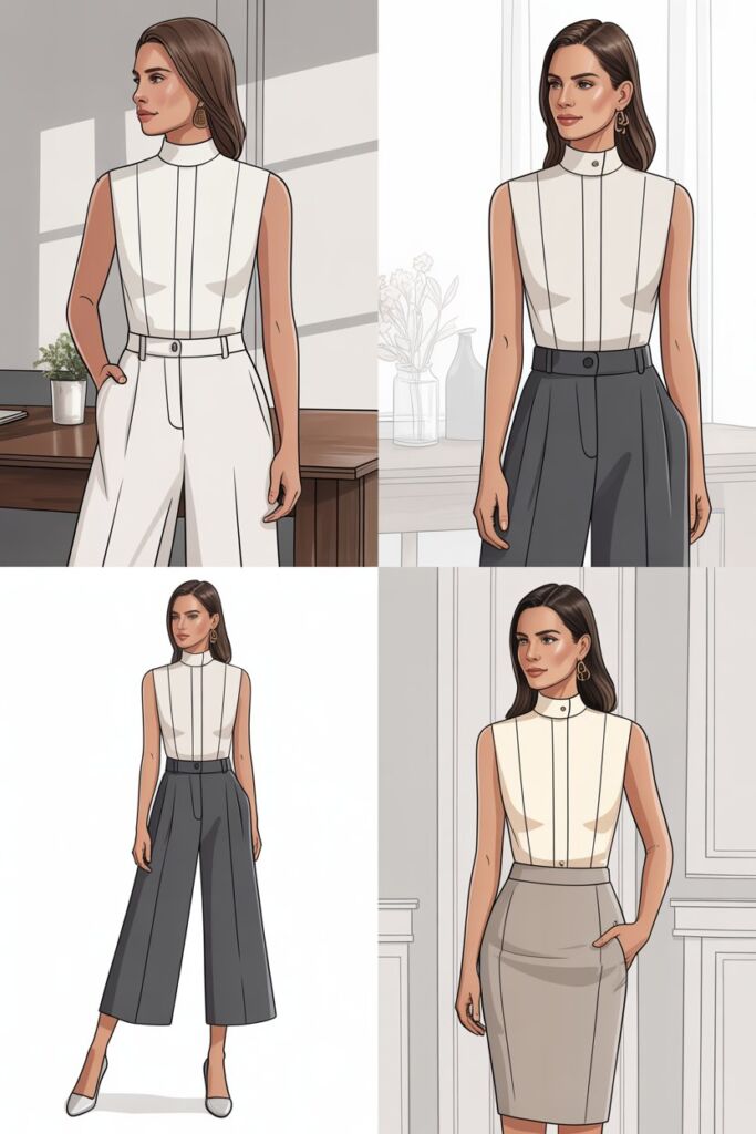 high-neck-simple-blouse-design-2026