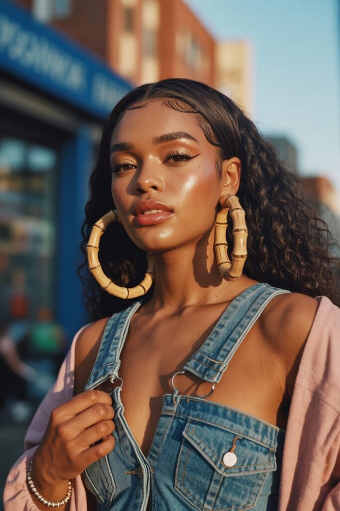 Hoop Earrings, Bamboo, and Door-Knockers