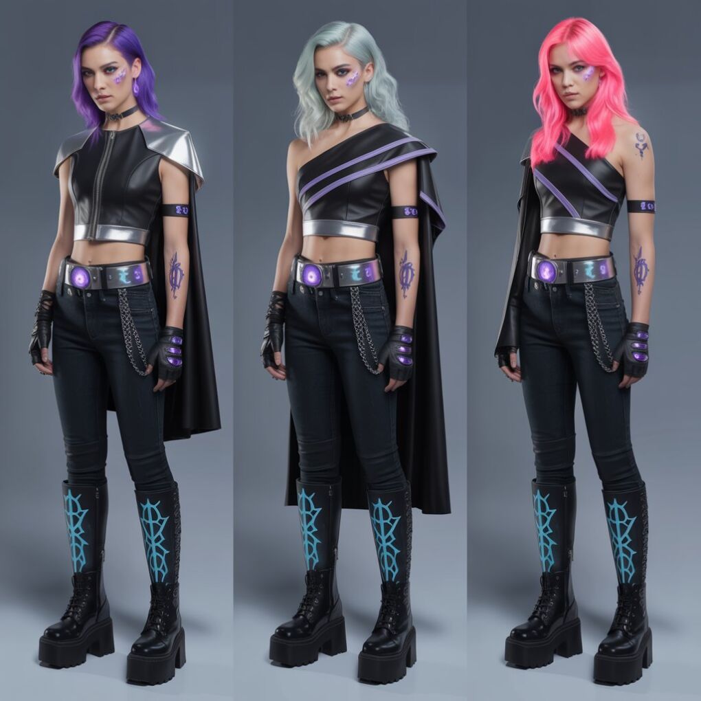 K-Pop Demon Hunters Outfits