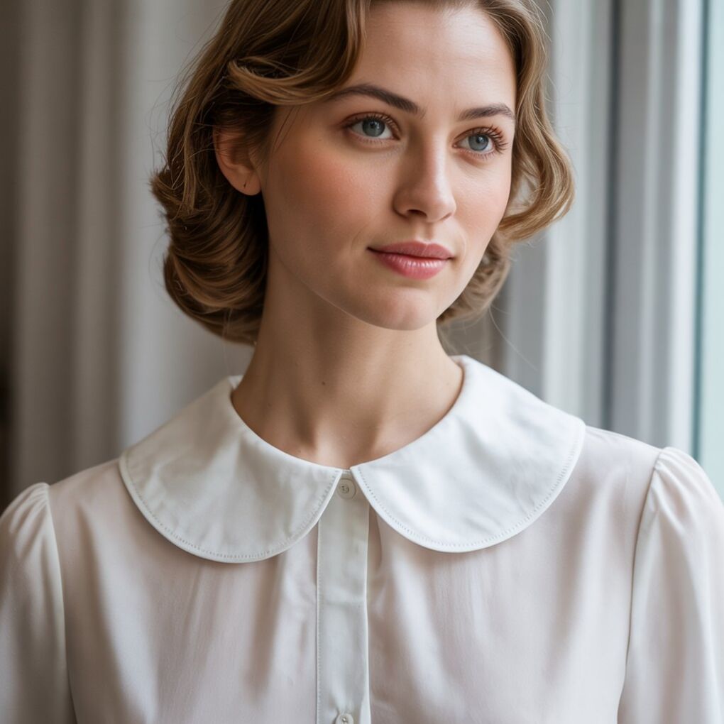Peter Pan Collar Blouse