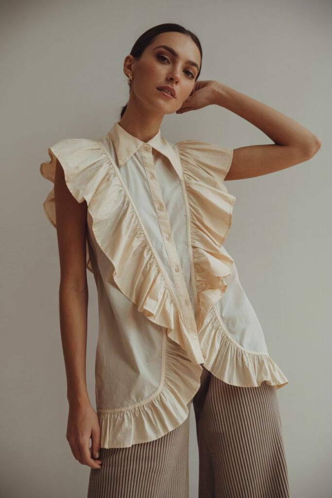 Ruffle Summer Blouses