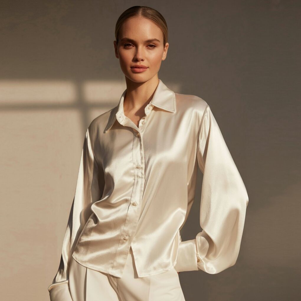 Satin Blouses Styling