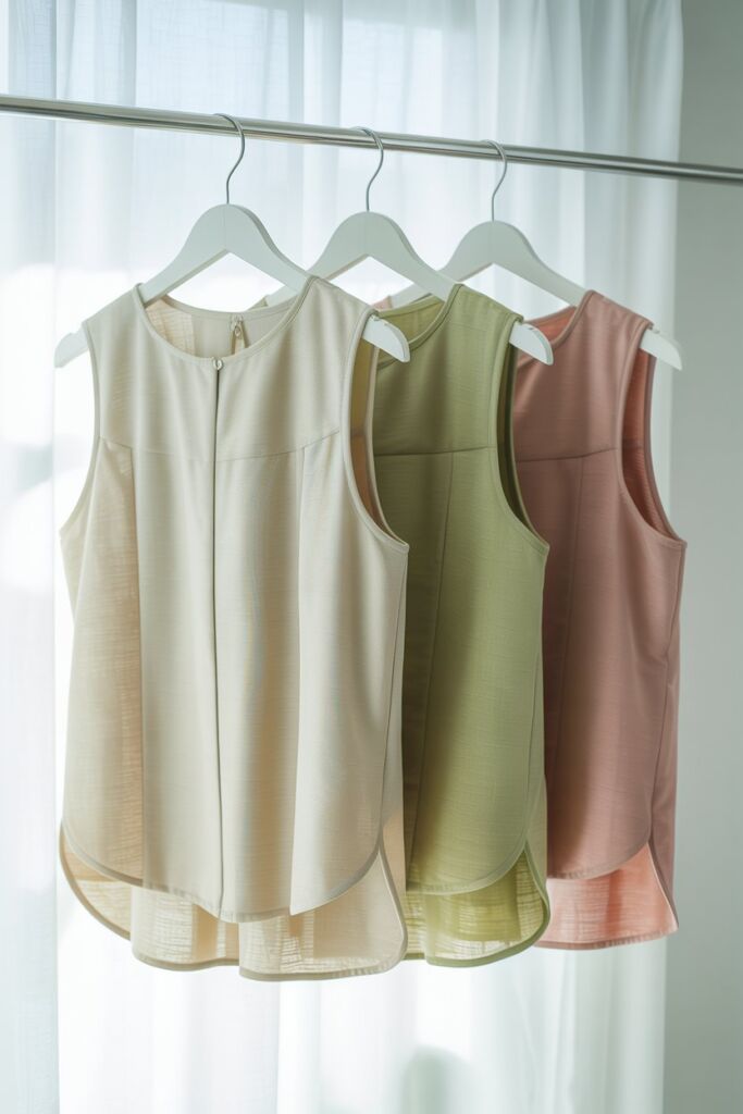 Sleeveless Summer Blouses (Tank-Style)