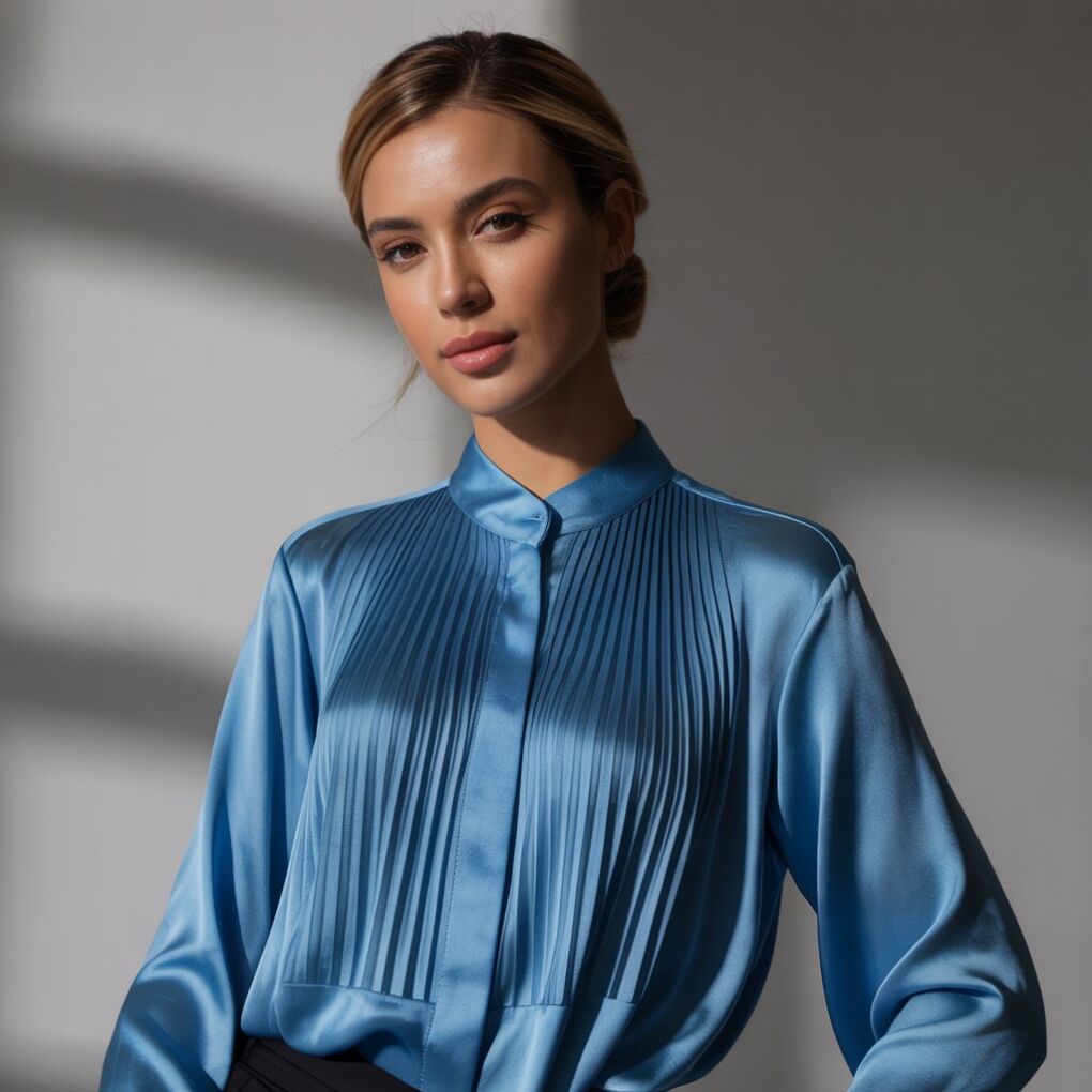 Styling a Blue Blouse
