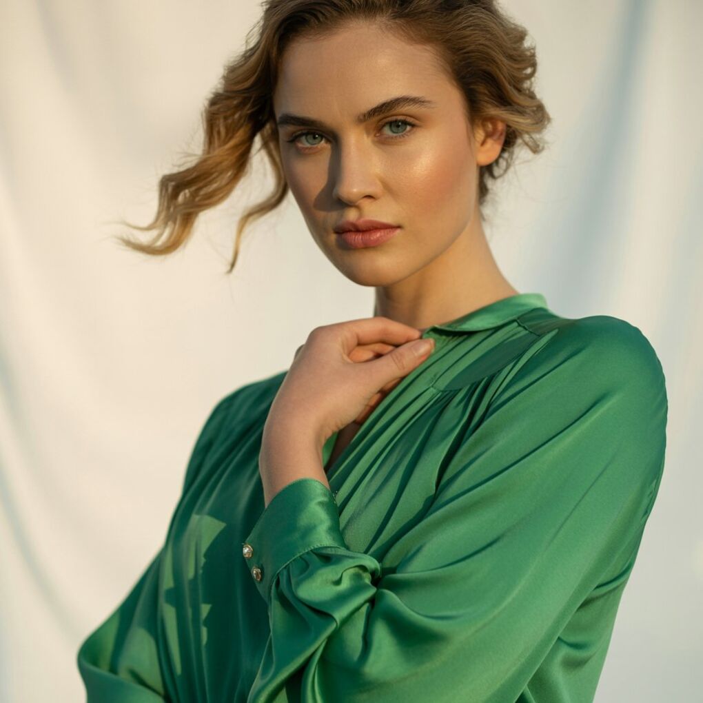 Styling a Green Blouse