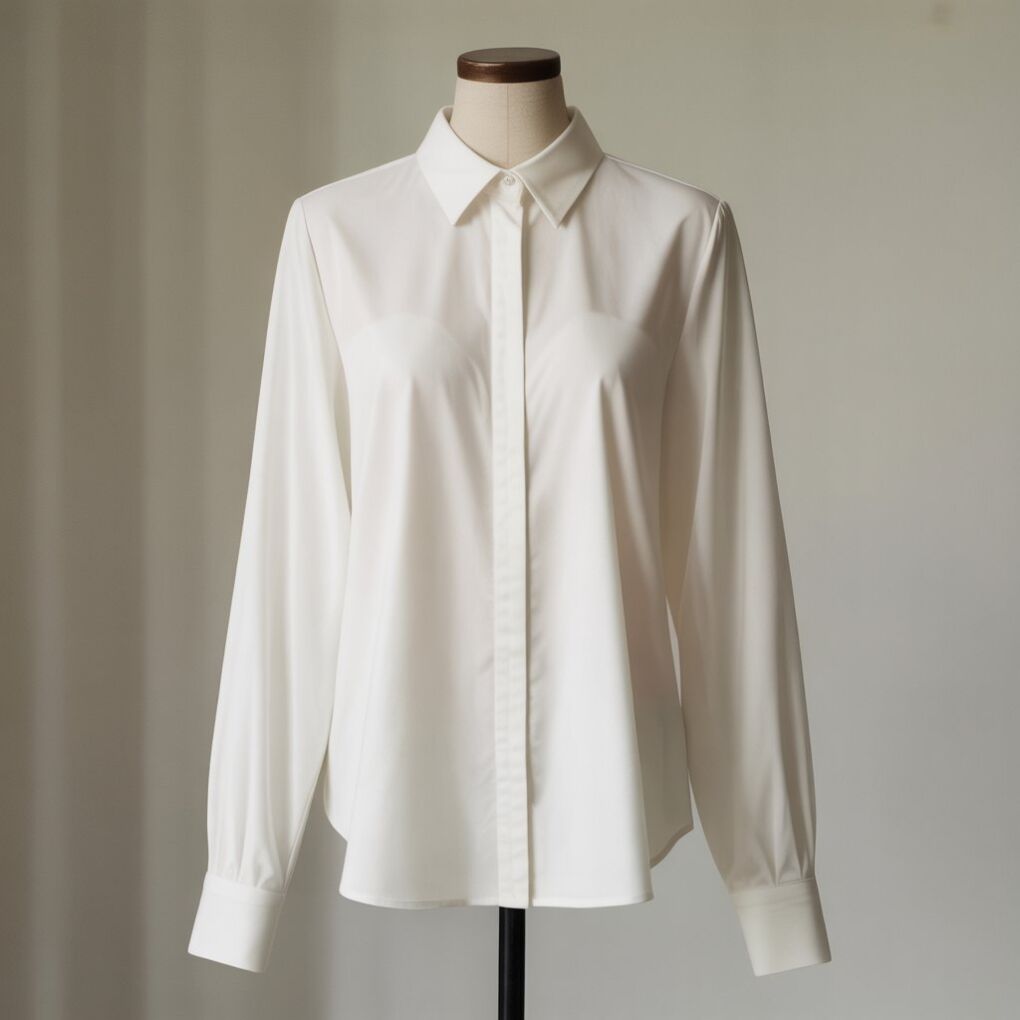 Styling a Long Sleeve White Blouse