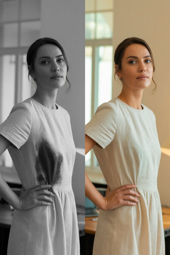 Sweat-Through Dress (The Is That Water or Tears Confusion)