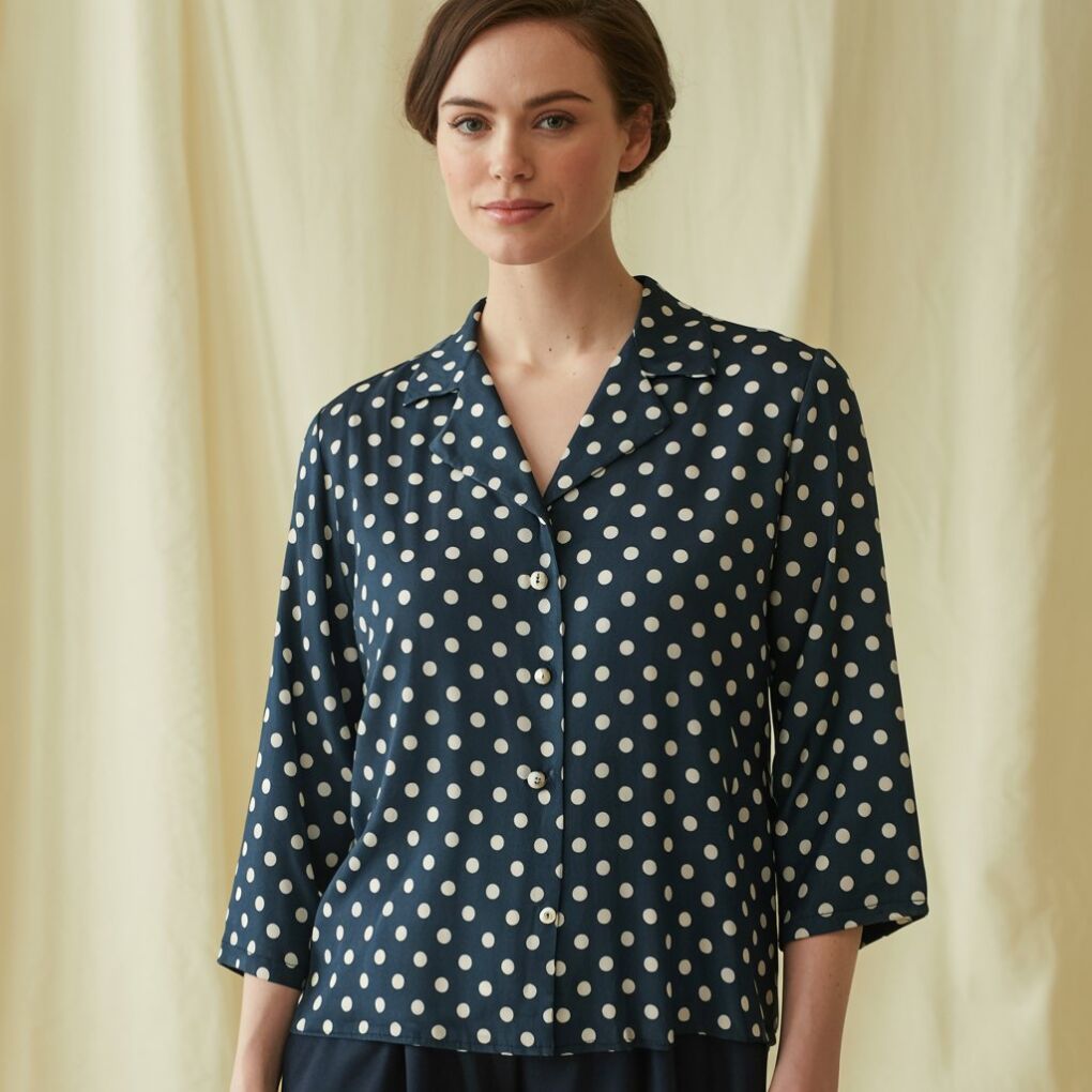 The Timeless Charm of the Polka Dot Blouse