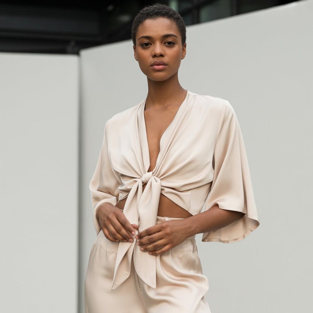 Tie Front Blouse Guide