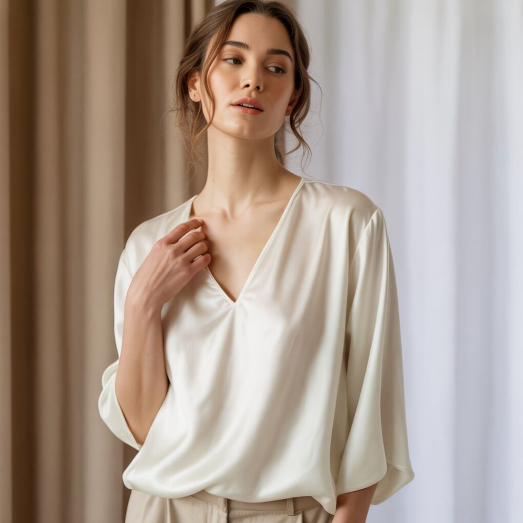 V-Neck Blouse
