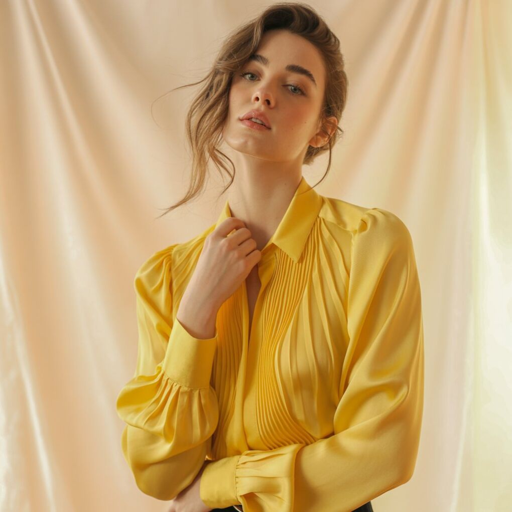 Yellow Blouse Outfits