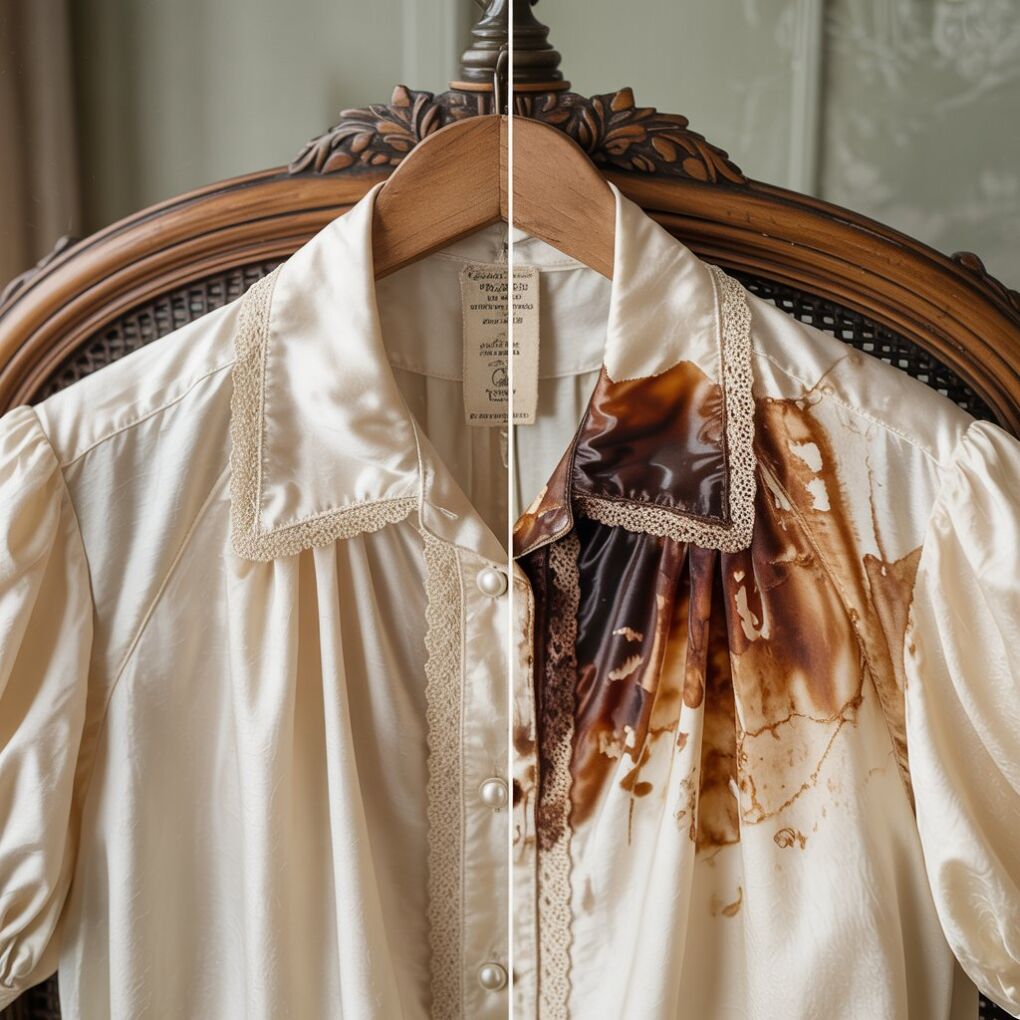 The Ultimate Guide to Removing Stains from Thrifted Silk